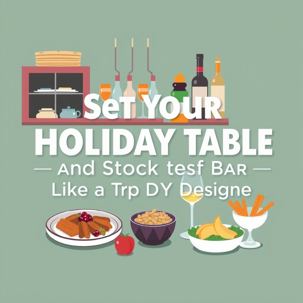 Set Your Holiday Table—and Stock Your Bar—Like a Top NYC Designer