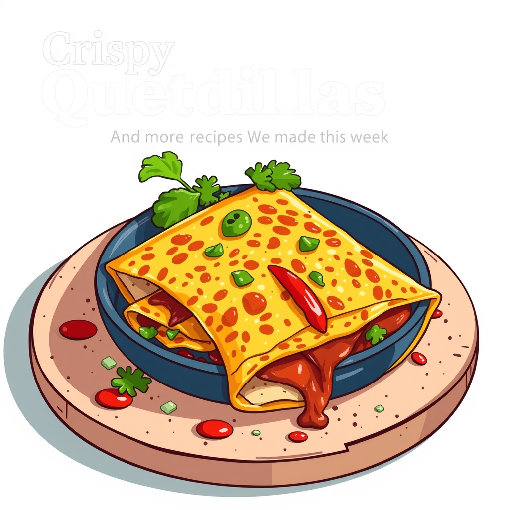 Crispy Quesadillas and More Recipes We Made This Week